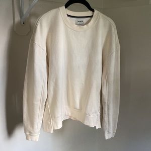 Hurley Lightweight Sweatshirt / Long Sleeve Top With Back Cutout / Open Back